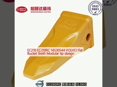 EC210 EC210RC 14530544 VOLVO フラットバケツ歯 モジュール式尖端設計